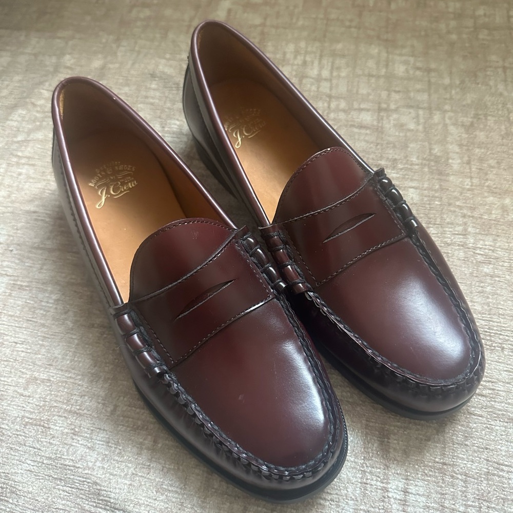 Brand new j crew penny loafers